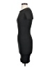 Zara Solid Black Casual Dress Size S - photo 5