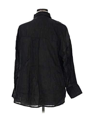 Zara 3/4 Sleeve Button-Down Shirt (view 2)