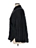 Zara Solid Black 3/4 Sleeve Button-Down Shirt Size XL - photo 5