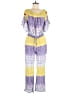 Raga Print Purple Jumpsuit Size M - photo 1