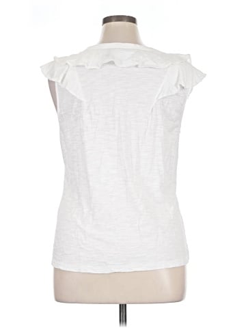 White House Black Market Sleeveless T-Shirt (view 2)