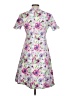 Unbranded Floral Pink Casual Dress Size L (estimated) - photo 2