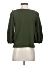 Green Envelope Green 3/4 Sleeve Blouse Size S - photo 2