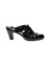 Clarks 100% Leather Black Mule/Clog Size 7 - photo 1