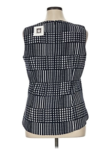 Anne Klein Sleeveless Blouse (view 2)