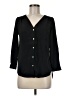 Truth NYC 100% Polyester Black 3/4 Sleeve Blouse Size M - photo 1