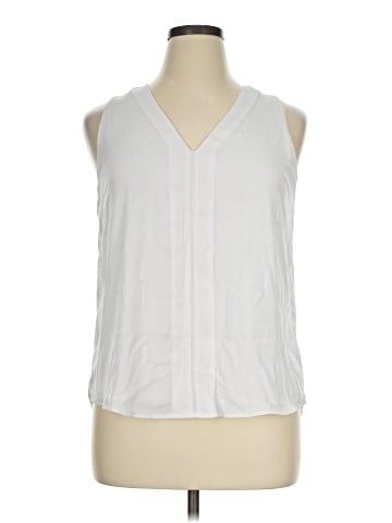 White House Black Market Sleeveless Blouse (view 1)