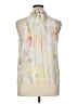 Jennifer Lopez 100% Polyester White Sleeveless Blouse Size XL - photo 2