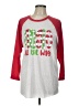 Next Level Apparel Silver 3/4 Sleeve T-Shirt Size L - photo 1