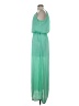 City Triangles Solid Green Casual Dress Size S - photo 5