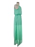 City Triangles Solid Green Casual Dress Size S - photo 4