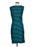 Laundry by Design Stripes Teal Cocktail Dress Size 10 - photo 2