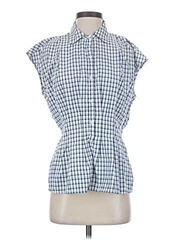Max Studio Sleeveless Button-Down Shirt (view 1)