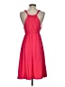 Allison Brittney Solid Pink Cocktail Dress Size S - photo 2