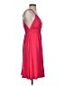Allison Brittney Solid Pink Cocktail Dress Size S - photo 4