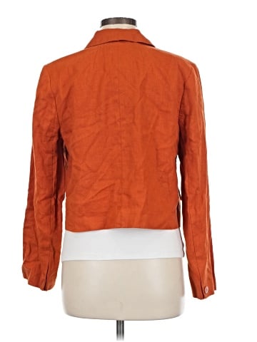 Madewell Cropped Blazer in 100% Linen (view 2)