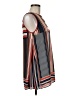 Max Studio 100% Polyester Stripes Brown Casual Dress Size M - photo 4