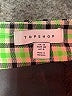 Topshop Checkered-gingham Green Casual Skirt Size 8 - photo 4
