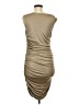 Express 100% Polyester Tan Cocktail Dress Size M - photo 2