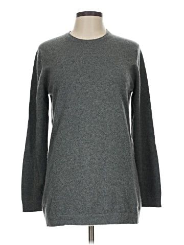 Hania Cashmere Pullover Sweater (view 1)