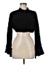 Papermoon Black Long Sleeve Blouse Size M - photo 1