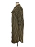 Mlle Gabrielle Stripes Brown Casual Dress Size 4X - photo 5