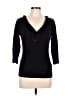 The Limited Black 3/4 Sleeve Blouse Size L - photo 1