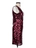 Unbranded 100% Polyester Burgundy Cocktail Dress Size S - photo 4