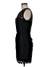 Milly 100% Polyamide Tweed Black Cocktail Dress Size 6 - photo 5