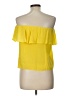 Olivaceous Yellow Short Sleeve Top Size L - photo 2
