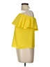 Olivaceous Yellow Short Sleeve Top Size L - photo 5
