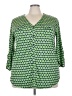 George Green 3/4 Sleeve Blouse Size 3X - photo 1