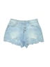 No Boundaries Blue Denim Shorts Size 9 - photo 1