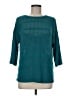 Prettygarden 100% Viscose Teal Pullover Sweater Size M - photo 1