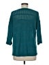 Prettygarden 100% Viscose Teal Pullover Sweater Size M - photo 2