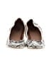 White Mountain Animal Print Silver Flats Size 8 1/2 - photo 2