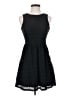 Xhilaration 100% Polyester Chevron-herringbone Black Cocktail Dress Size S - photo 1