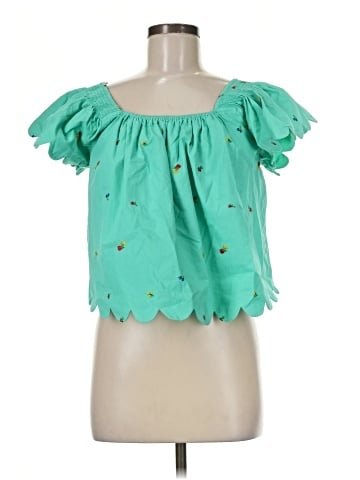English Factory Short Sleeve Blouse (view 1)