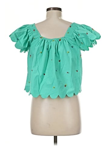 English Factory Short Sleeve Blouse (view 2)