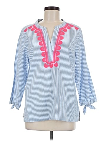Vineyard Vines 3/4 Sleeve Blouse (view 1)