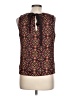 Tory Burch 100% Silk Black Sleeveless Silk Top Size 10 - photo 2