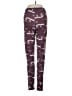 ModCloth Print Burgundy Leggings Size S - photo 2