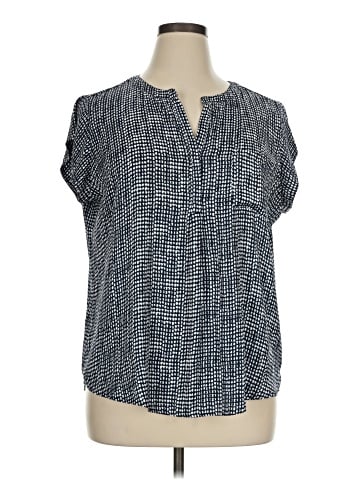 Liz Claiborne Short Sleeve Blouse (view 1)