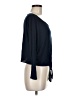 Soprano Blue 3/4 Sleeve Top Size M - photo 4