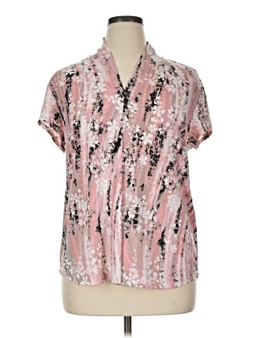 N Touch Short Sleeve Blouse (view 1)