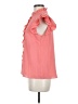 CeCe Pink Short Sleeve Blouse Size M - photo 5