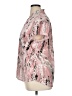 N Touch Metallic Pink Short Sleeve Blouse Size XL - photo 5