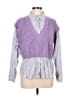 Lulus 100% Polyester Purple Sleeveless Top Size L - photo 1