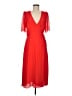 Alice + Olivia 100% Polyester Red Kimono Size 6 - photo 1