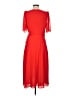 Alice + Olivia 100% Polyester Red Kimono Size 6 - photo 2